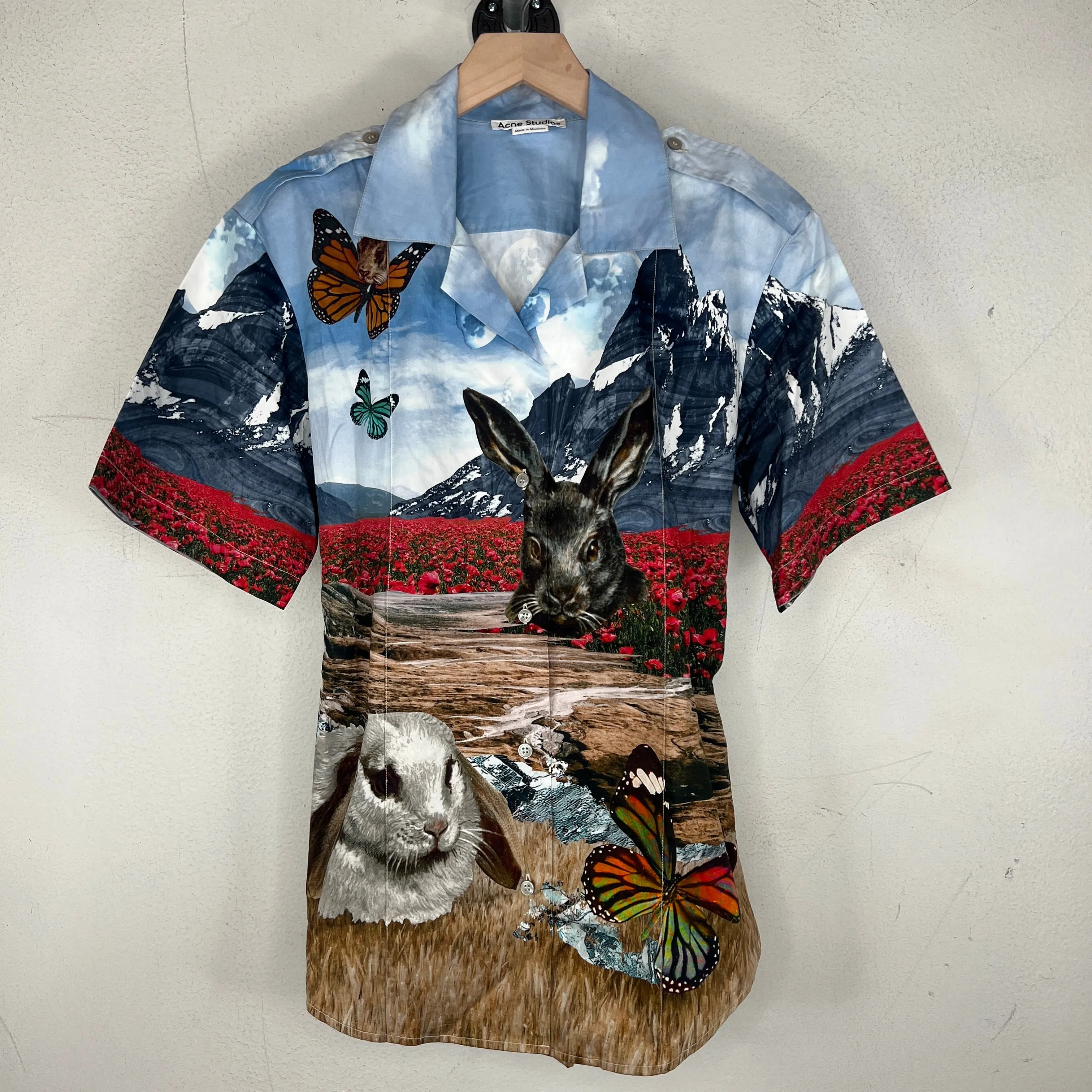 Acne Studios Nature Bondage Button Up Shirt