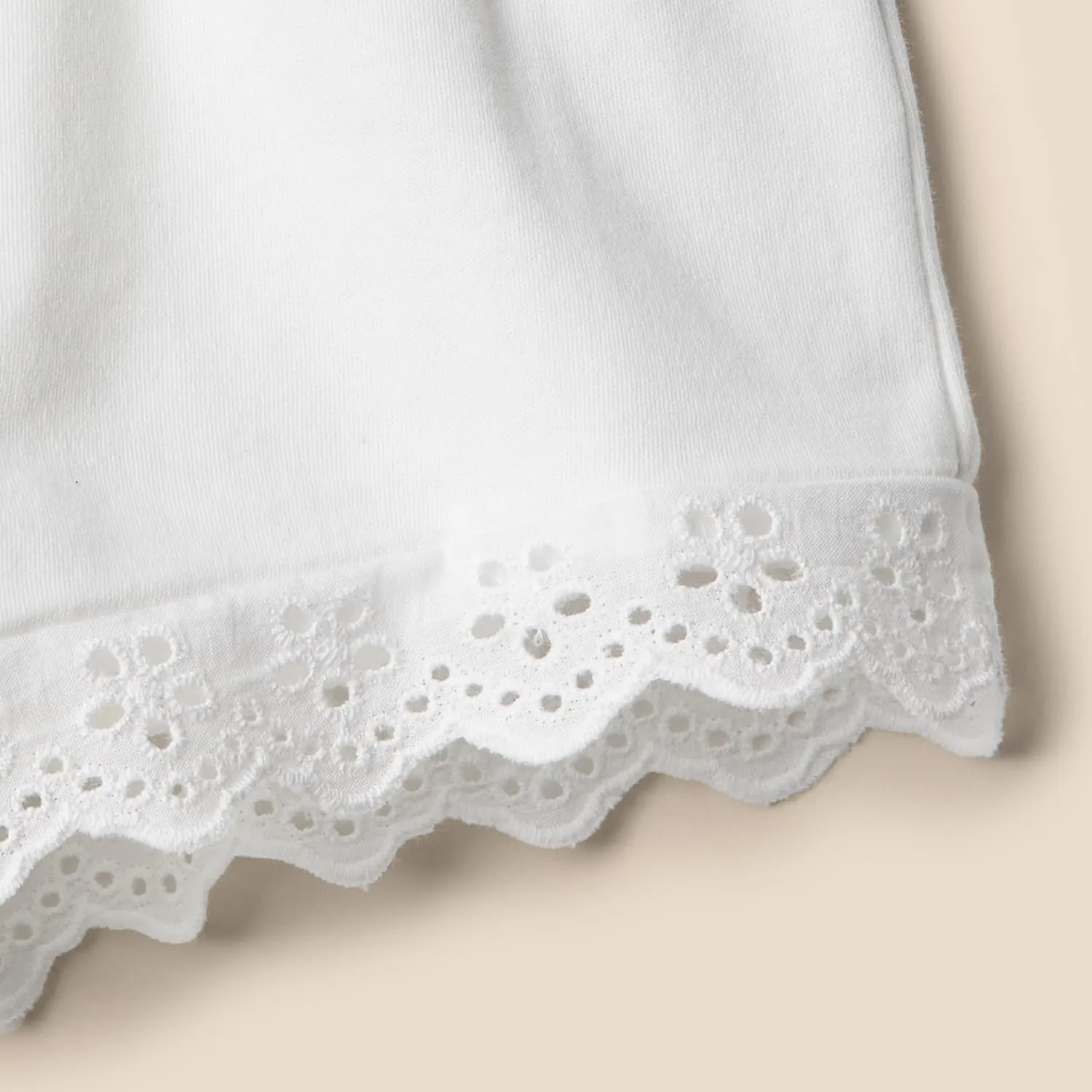 Amazon Essentials x Sofia Grainge Toddlers and Baby Girls' Eyelet Short & Top Set