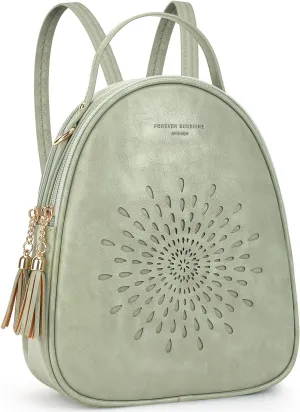 APHISON Small Backpack Purse for Women Cute Mini Backpacks PU Leather Crossbody Shoulder Bags Multifunctional Handbags