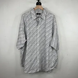 Balenciaga Letters Button Up Shirt