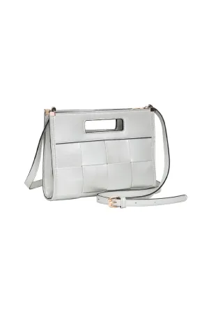 Basketweave Crossbody Bag