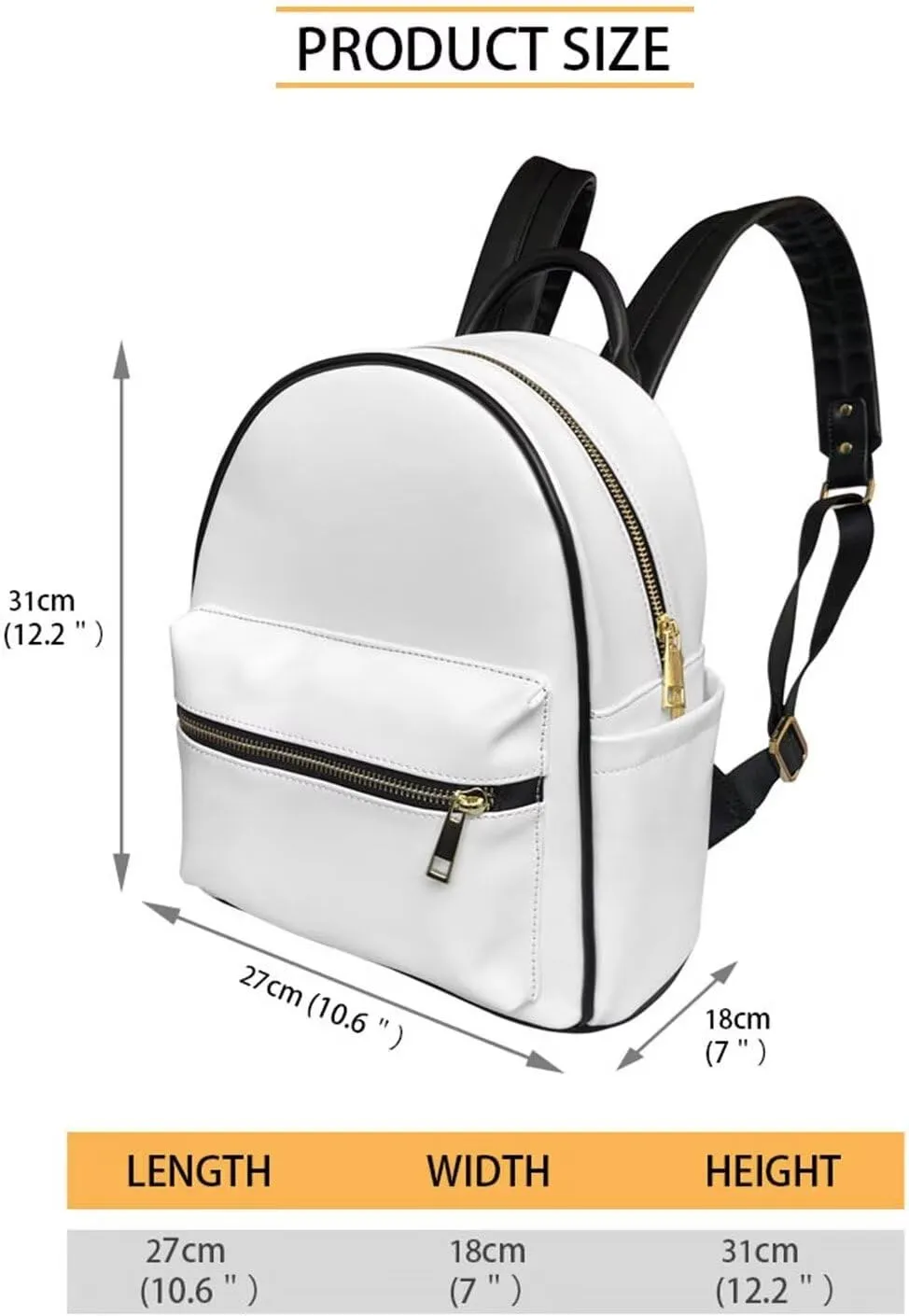 Black Cat Skull Small Backpack Purse Leather Purse Womens Mini Backpacks for Travel Work Casual Shoulders Bag with Front Zipper Pocket