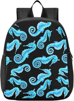 Black Toddler Backpack for Boys Girls 3-6 Mini Backpacks for Elementary Lightweight Kids Bookbag for Preschool Kindergarten for Travel School
