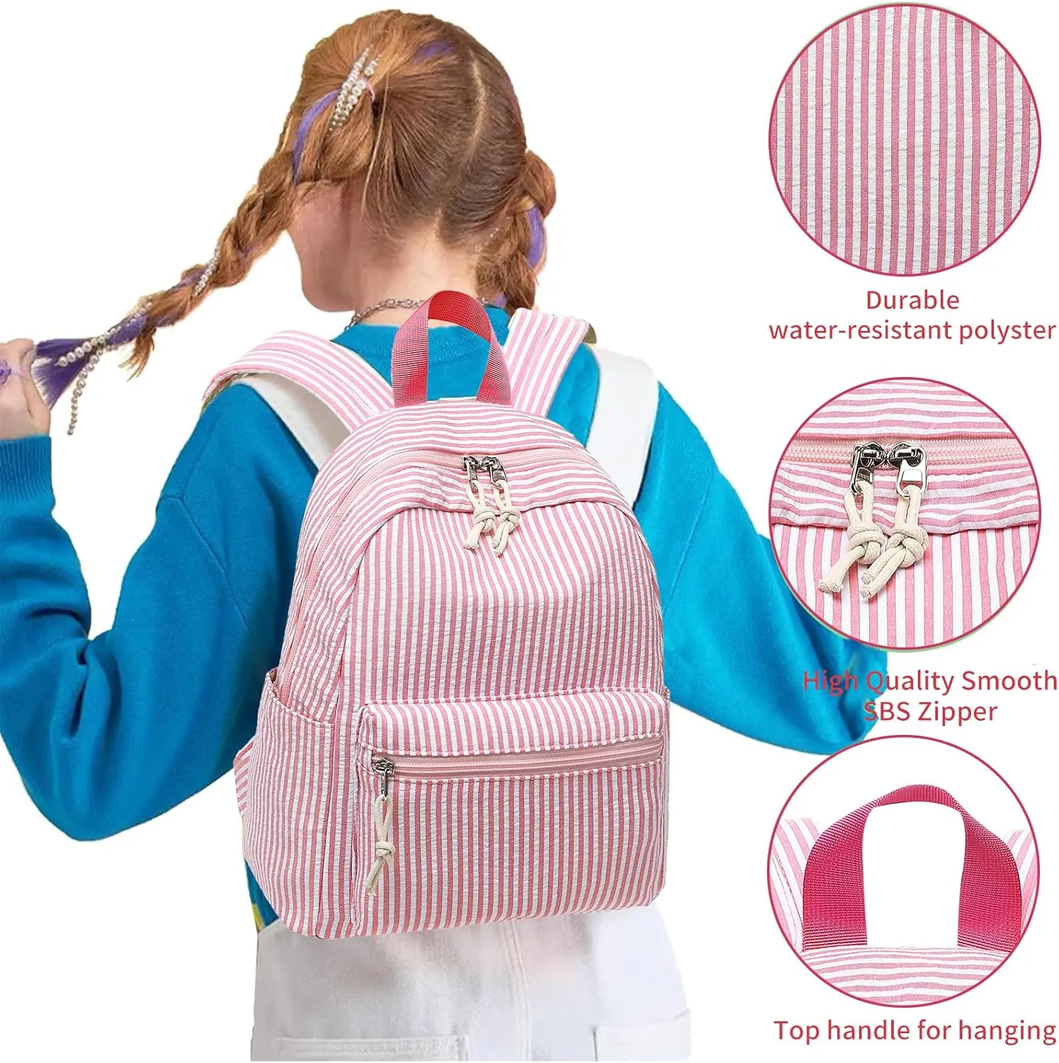 Bluboon Girls Mini Backpack Womens Small Backpack Purse Teens Cute Casual School Bookbag