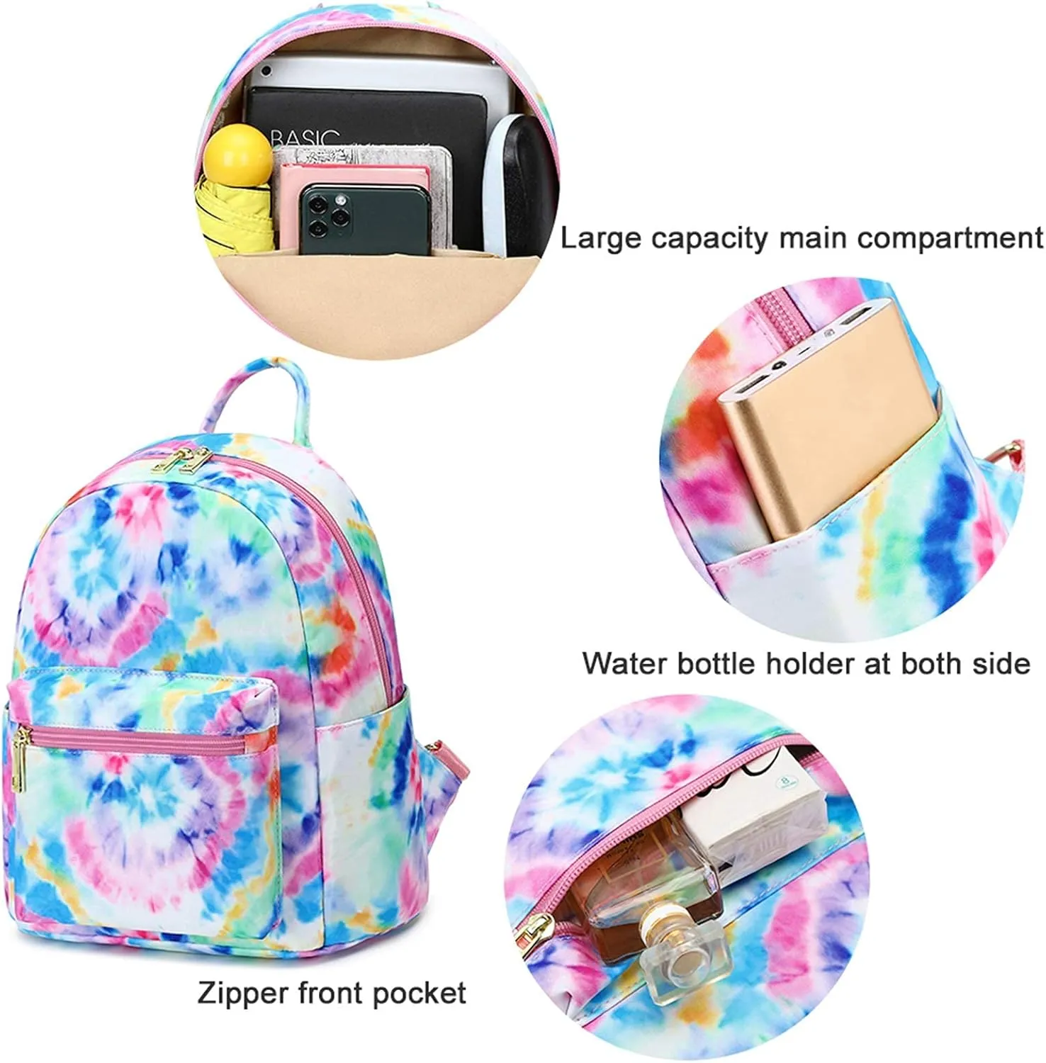 Bluboon Girls Mini Backpack Womens Small Backpack Purse Teens Cute Casual School Bookbag