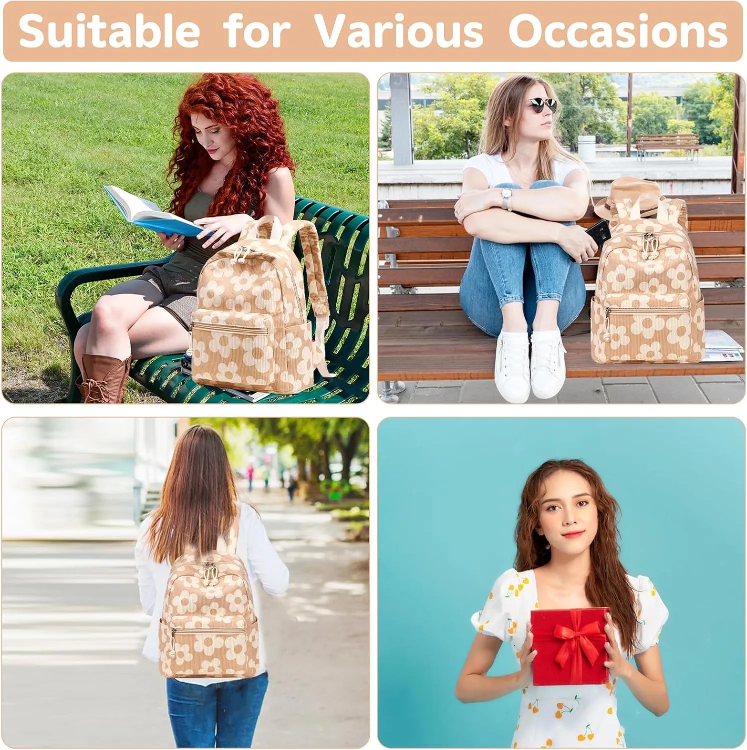 Bluboon Mini Backpacks for Girls Toddler Backpack Purse School Bookbag Kawaii Backpack Women