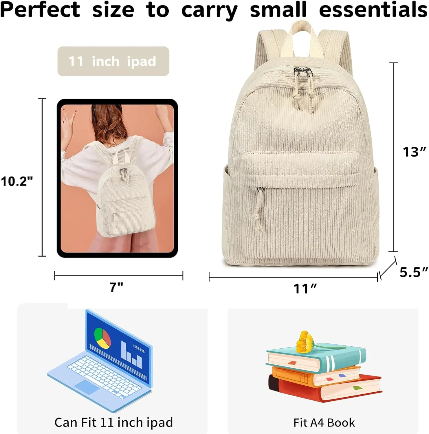 Bluboon Mini Backpacks for Girls Toddler Backpack Purse School Bookbag Kawaii Backpack Women