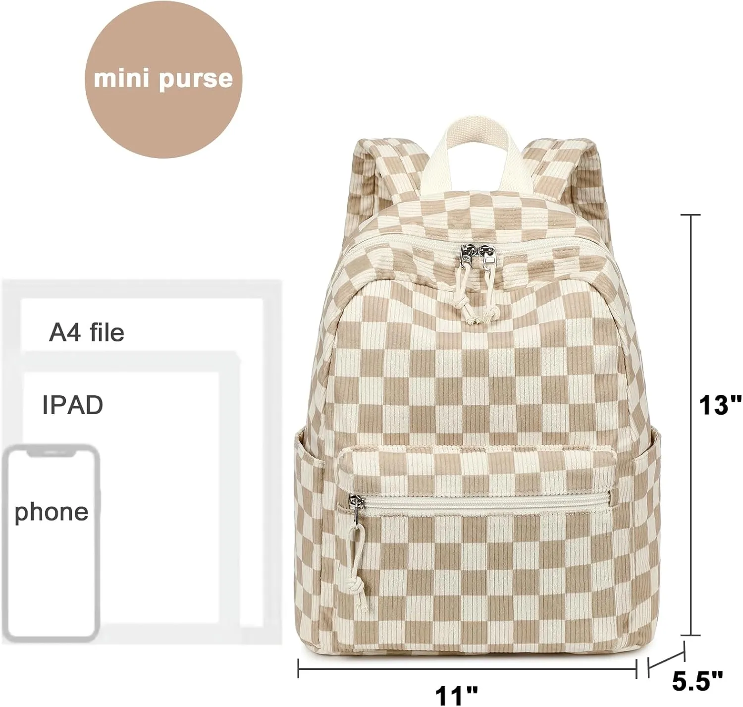 Bluboon Mini Backpacks for Girls Toddler Backpack Purse School Bookbag Kawaii Backpack Women