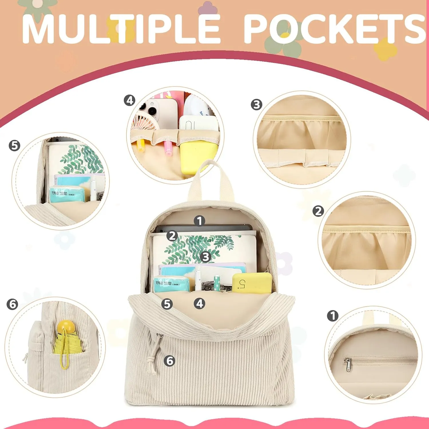 Bluboon Mini Backpacks for Girls Toddler Backpack Purse School Bookbag Kawaii Backpack Women