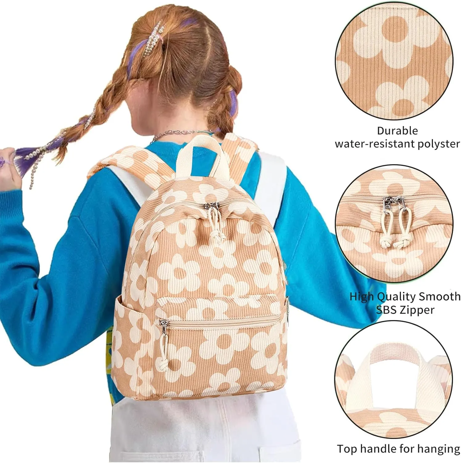 Bluboon Mini Backpacks for Girls Toddler Backpack Purse School Bookbag Kawaii Backpack Women