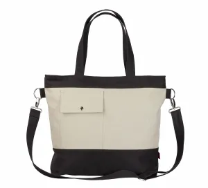 Canvas Tote Bag Extra Large Shopping Beach Totes Bags Reusable Grocery Bag Top Handle Two Colors Beige Dark Brown