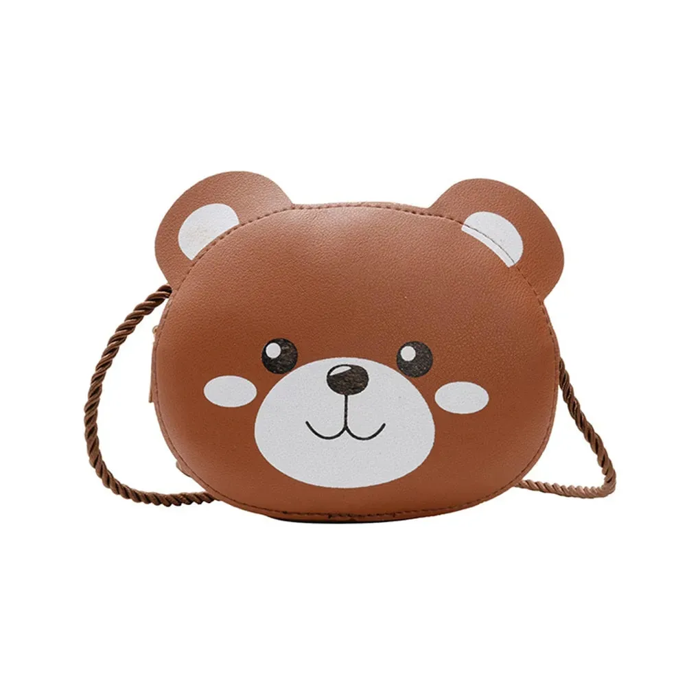 Cartoon Cat Mini Crossbody Bag for Kids Cute Shoulder Bag for Girls and Boys
