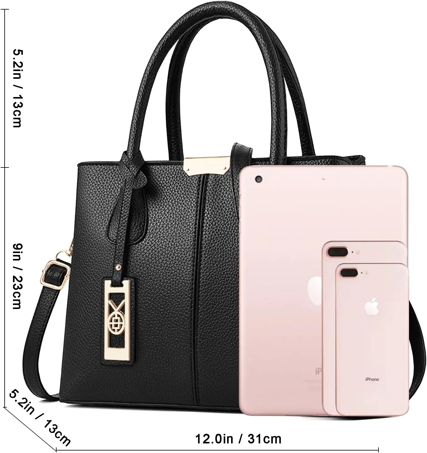 CHICAROUSAL Purses and Handbags for Women Leather Crossbody Bags Women's Tote Shoulder Bag