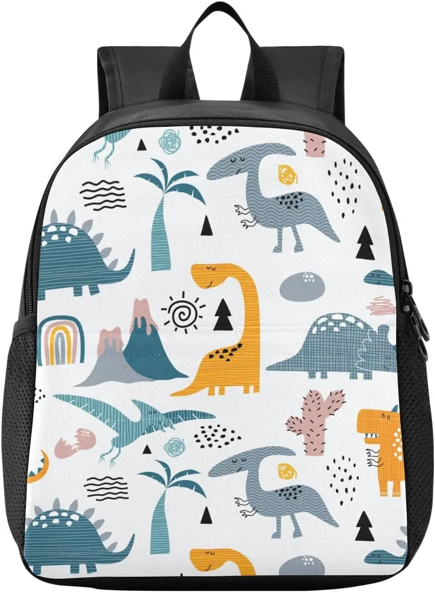 Dinosaur Toddler Backpack for Boys Girls 3-6 Mini Backpacks for Elementary Lightweight Kids Bookbag for Preschool Kindergarten for Travel