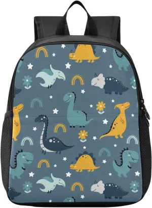Dinosaurs Toddler Backpack for Boys Girls 3-6 Mini Backpacks for Elementary Lightweight Kids Bookbag for Preschool Kindergarten for School