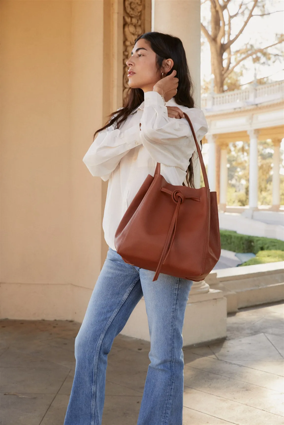 Florence Tote in Maple