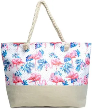 Forest & Twelfth Beach Bag XL Tote With Zipper, Perfect for Pool, Weekend Trip, Travel, Gym, Shopping, Grocery