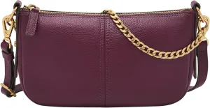 Fossil Women's Jolie Leather Small Shoulder Bag Purse Handbag for Women