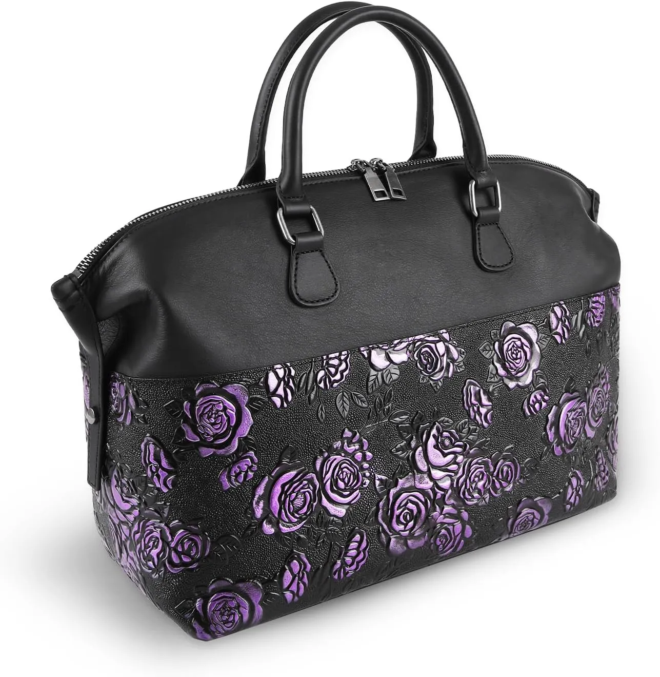 Genuine Leather Handbags for Women Satchel Tote Bags Top Handle Ladies Purses