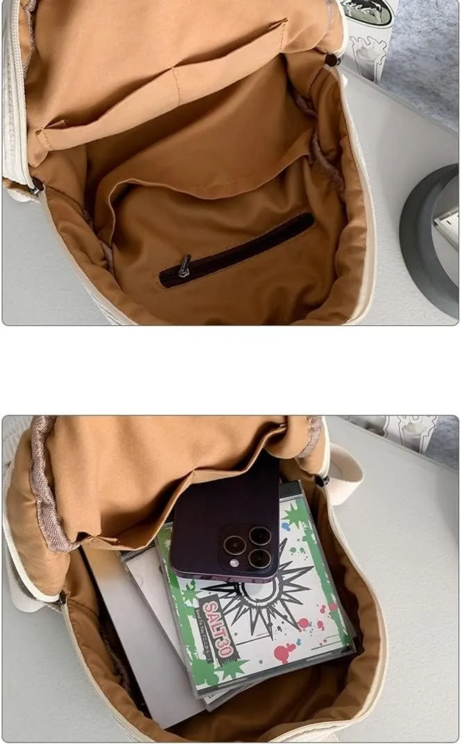 GGOOB Small Corduroy Backpack - Mini Backpack Purse for Women