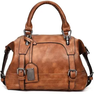 Handbags for Women BagVintage Shoulder Bag Handbags Soft Leather Crossbody Bags For Ladies