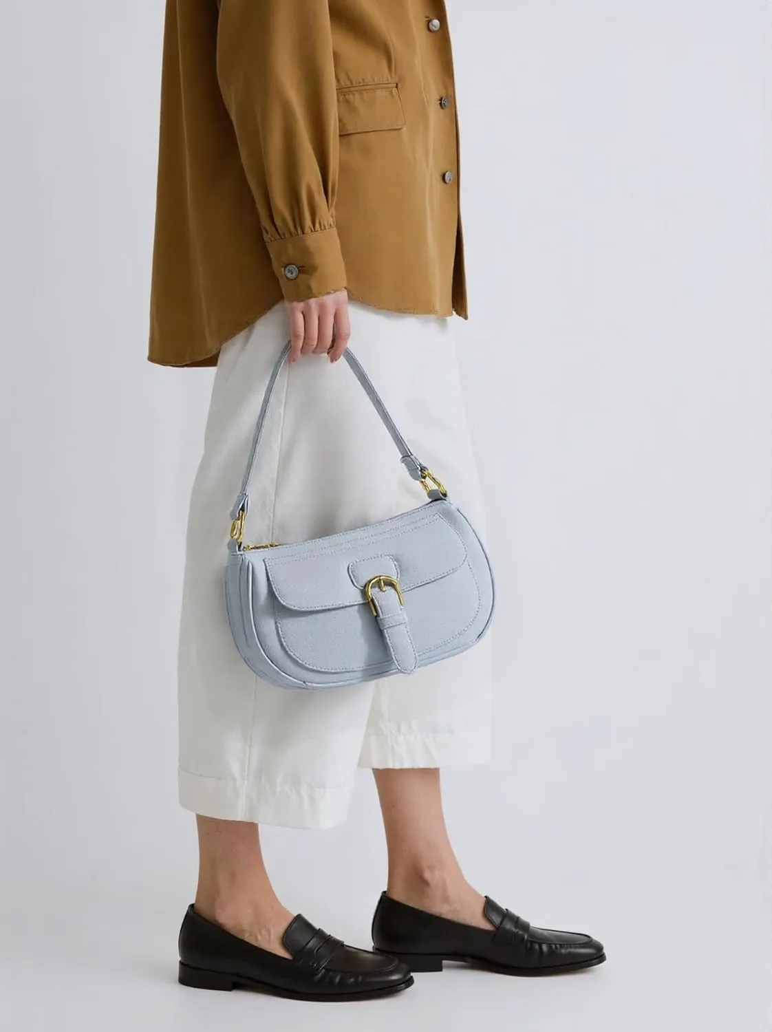Hobo Shoulder Bag for Women Cute Clutch Ladies Leather Handbags Underarm Purse