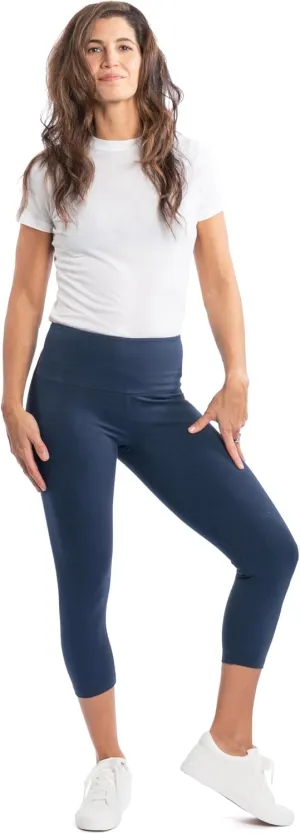 INTRO. Tummy Control High Waist Pull-On Capri Length Legging