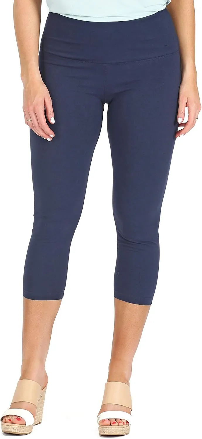 INTRO. Tummy Control High Waist Pull-On Capri Length Legging