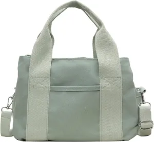 Ladies canvas bag tote bag leisure shoulder bag student bucket bag