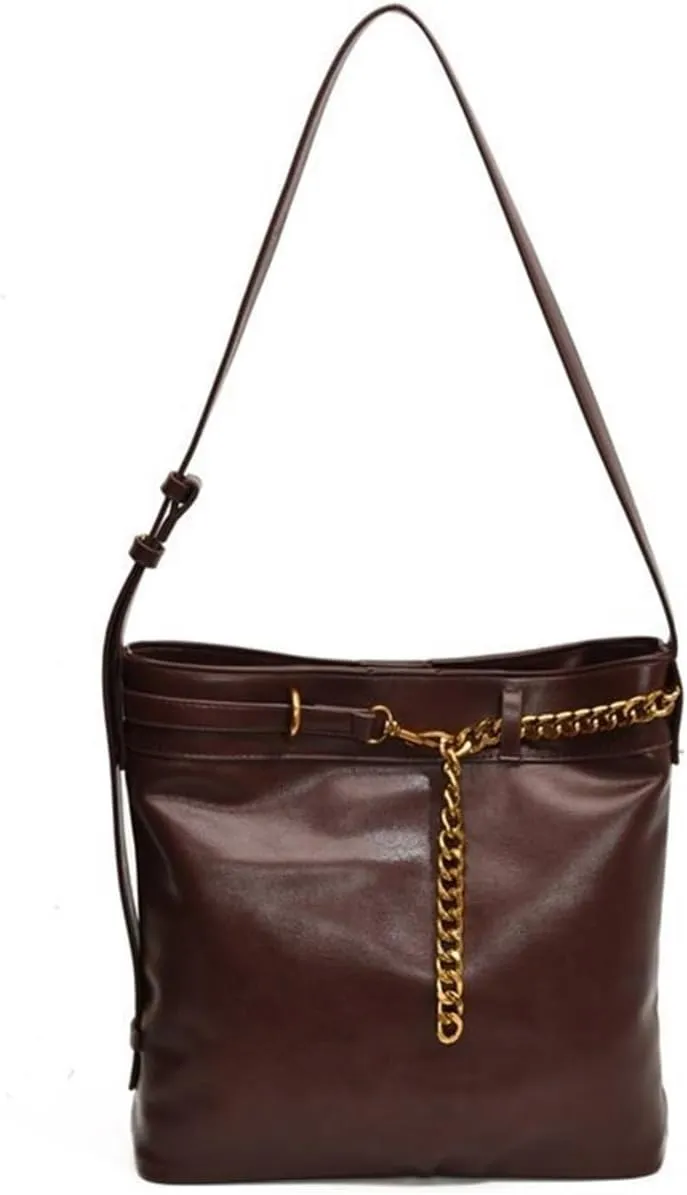 Ladies Joker shoulder bag advanced sense underarm bag bucket bag