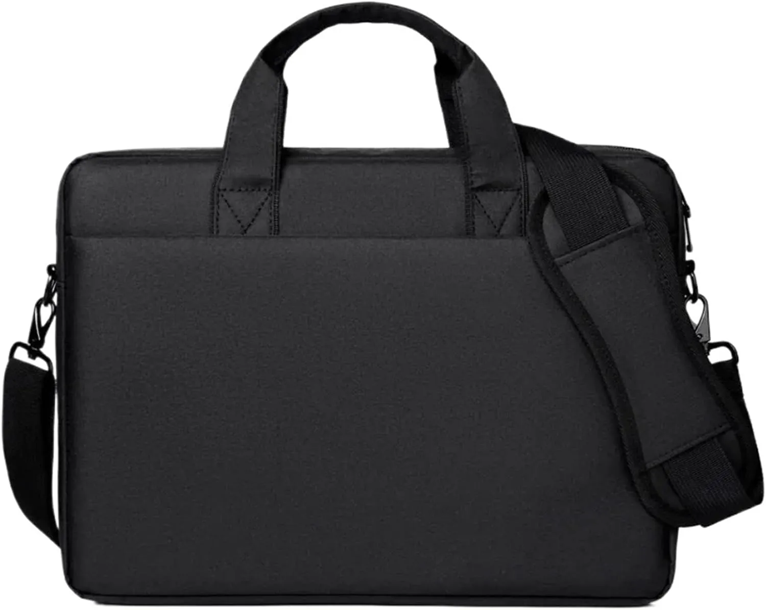 Laptop Shoulder Bag Laptop Bag Sleeve Case Shoulder Handbag Notebook Pouch Briefcases for 14 15 17 Inch(Black-Cotton,14-inch)