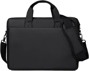 Laptop Shoulder Bag Laptop Bag Sleeve Case Shoulder Handbag Notebook Pouch Briefcases for 14 15 17 Inch(Black-Cotton,14-inch)