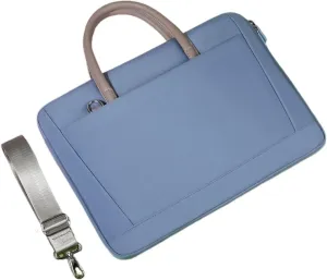 Laptop Shoulder Bag Laptop Bag Sleeve Protective Case Shoulder Carrying Case 13 14 15.6 Inch Laptop Handbag(Dark Blue,for 13-13.3 inch)