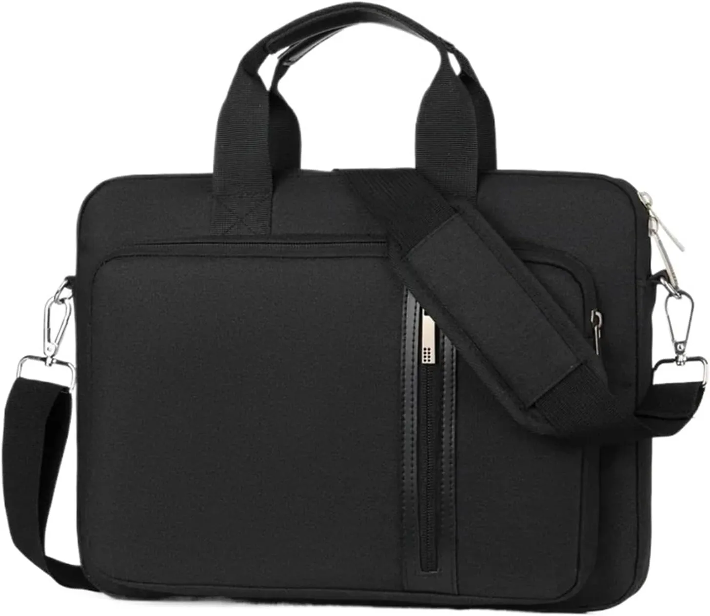 Laptop Shoulder Bag Laptop Sleeve Laptop Case for 13 14 15.6 17.3 Inch Computer Protective Case(Black,13.3-14in)