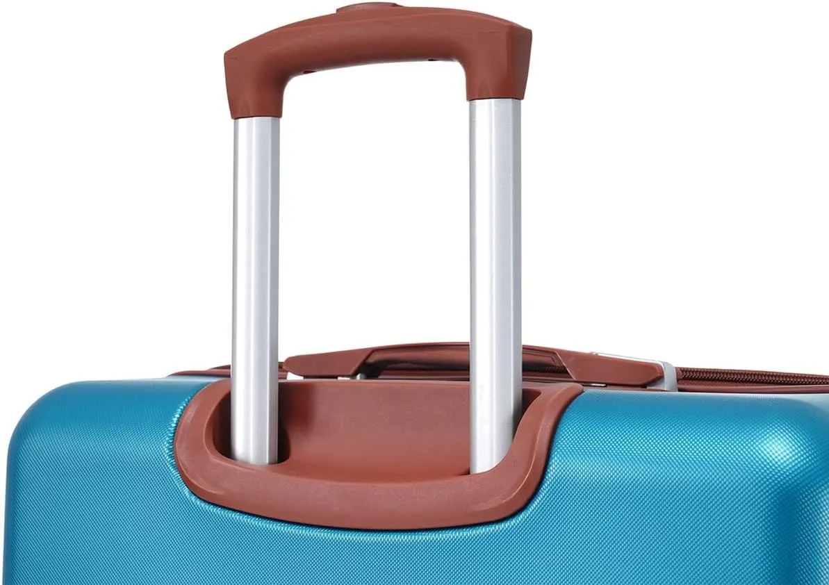 Lightweight 1 Piece 20 IN TSA Lock "intage Luggage" Spinner Wheels Lightweight Suitcase Spinner Wheels,Carry on Vintage Luggage 20 IN Luggage 1 Piece with TSA lock (blue,28inch)