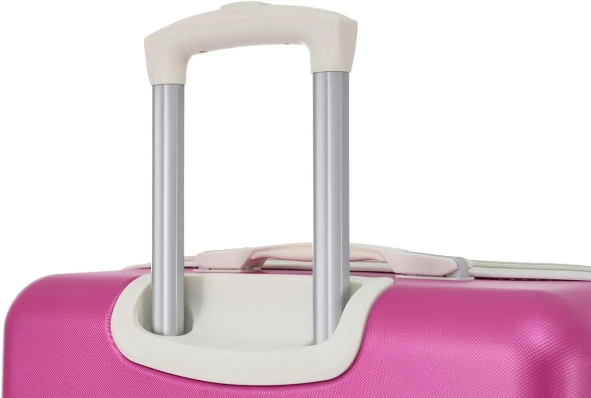 Lightweight 1 Piece 20 IN TSA Lock "intage Luggage" Spinner Wheels Lightweight Suitcase Spinner Wheels,Carry on Vintage Luggage 20 IN Luggage 1 Piece with TSA lock (pink,28inch)
