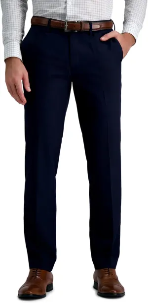 Louis Raphael Men's Slim Fit Stretch Premium Gabardine Dress Pant