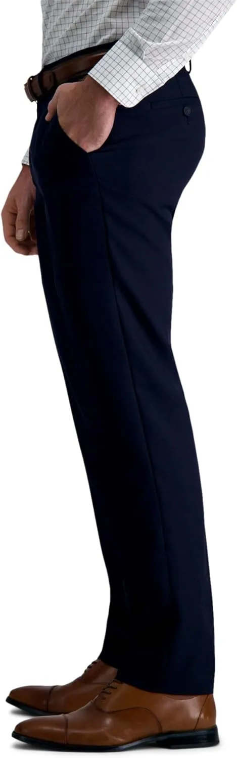 Louis Raphael Men's Slim Fit Stretch Premium Gabardine Dress Pant