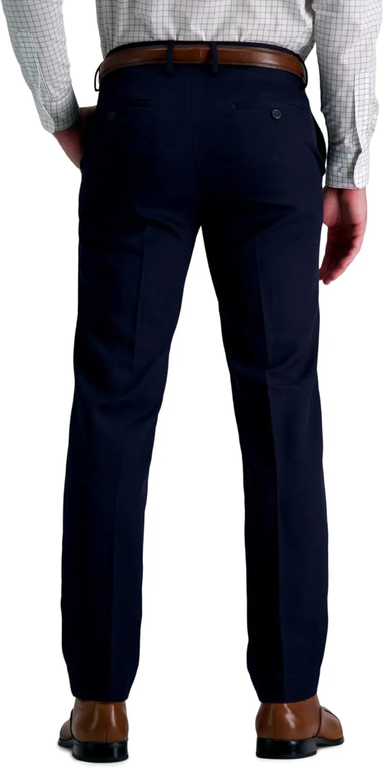 Louis Raphael Men's Slim Fit Stretch Premium Gabardine Dress Pant