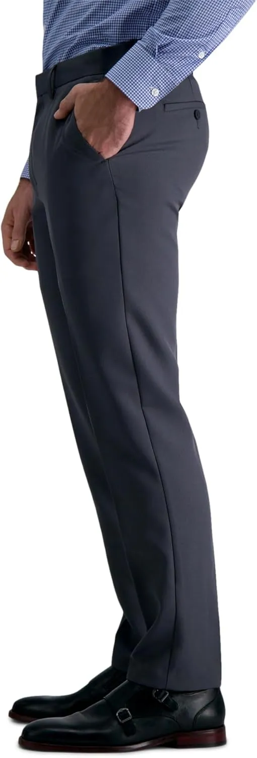 Louis Raphael Men's Slim Fit Stretch Premium Gabardine Dress Pant