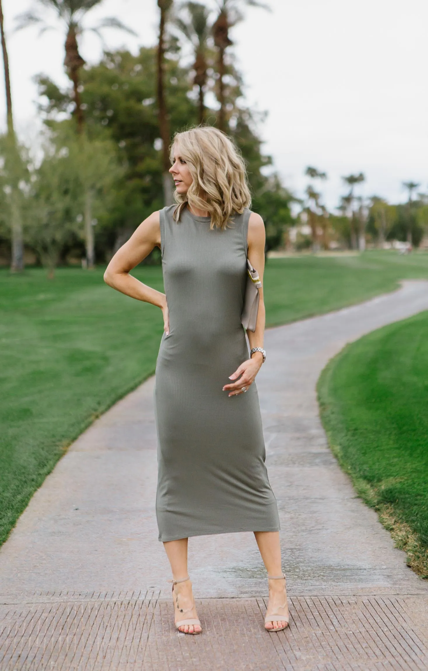 Lyla Twist Back Knit Dress FINAL SALE