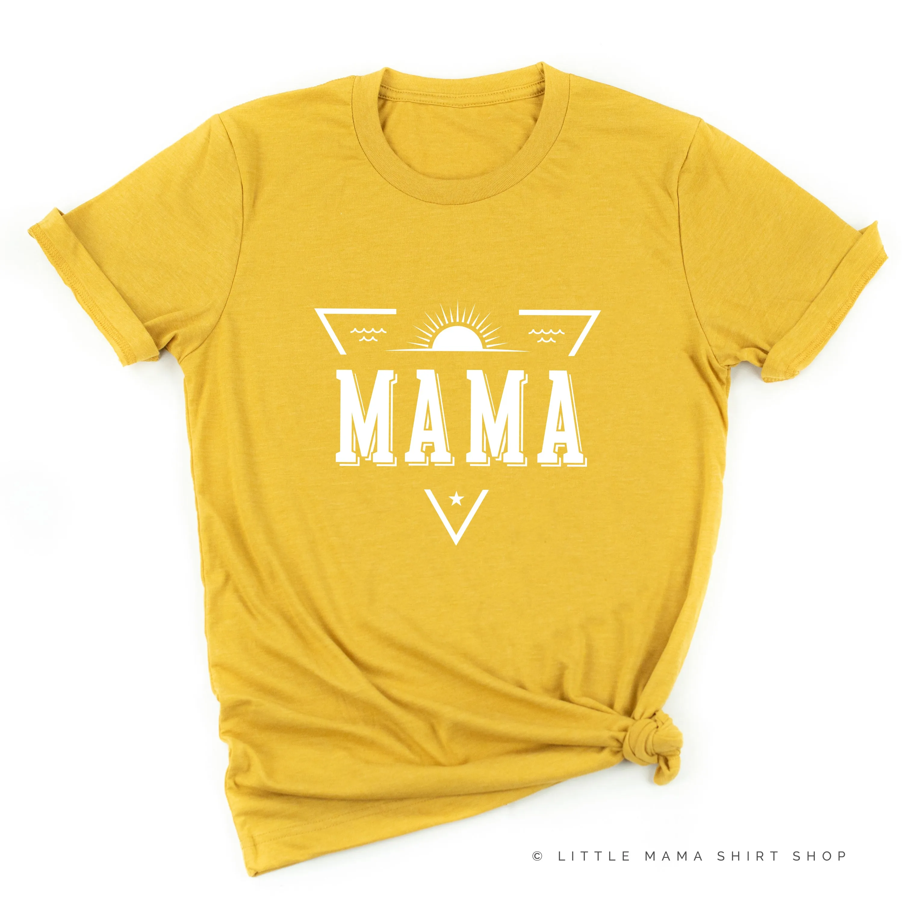 MAMA - TRIANGLE SUN - Unisex Tee