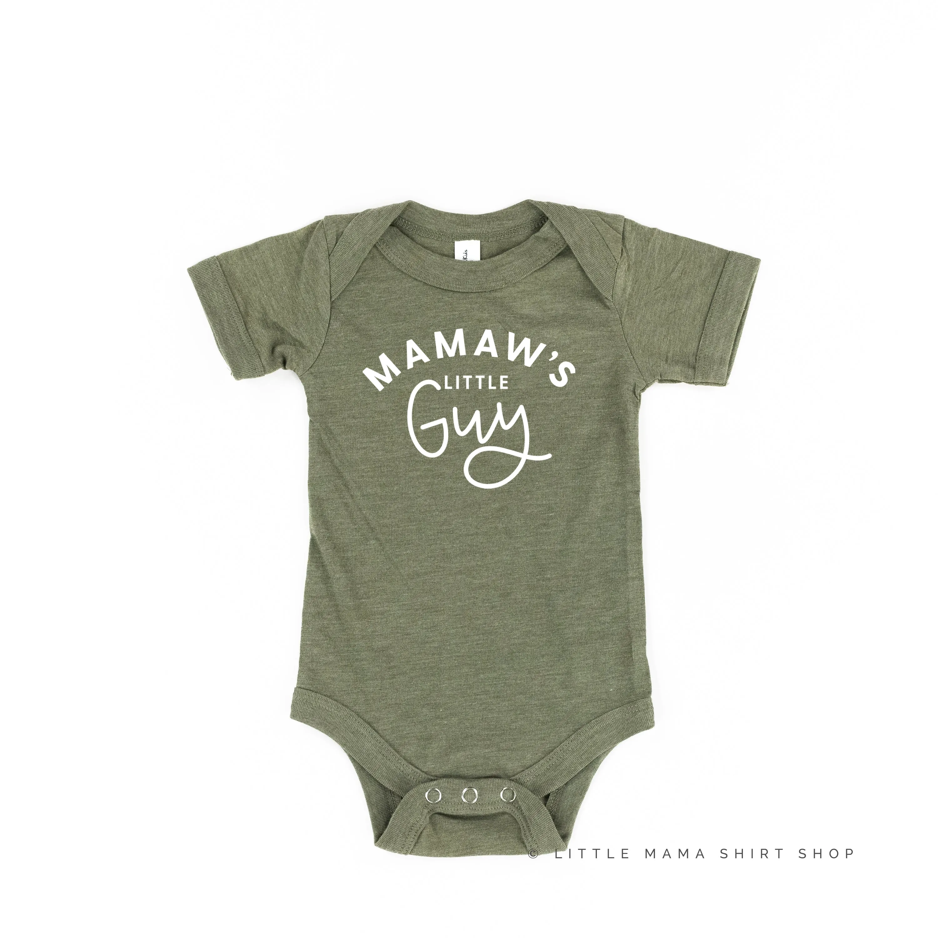 Mamaw's Little Guy - Short Sleeve Child Shirt