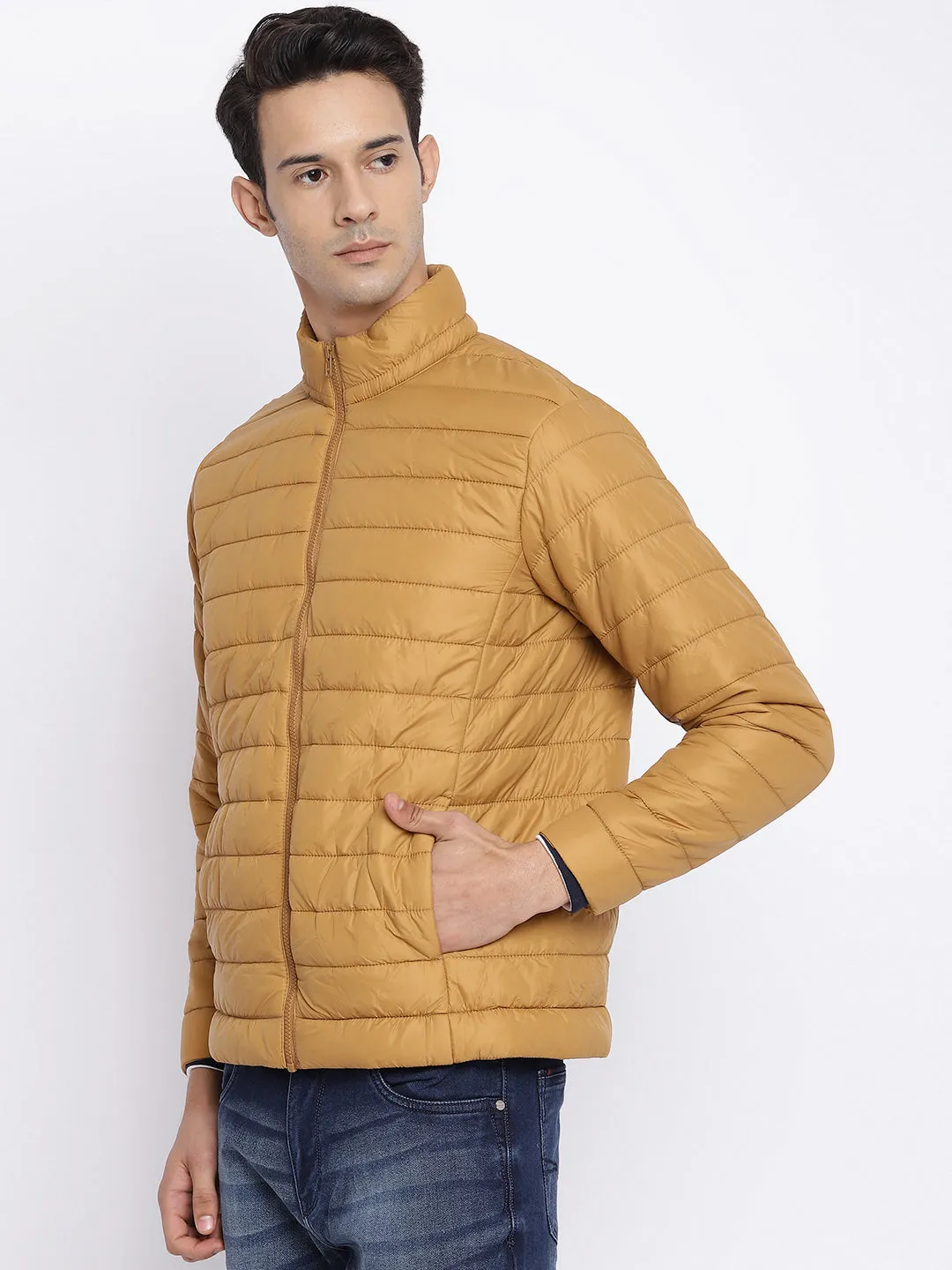 Men Mustard Jacket