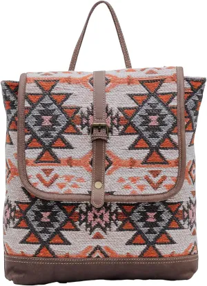Myra Bag Western Leather Backpack Bag for Women - Maya