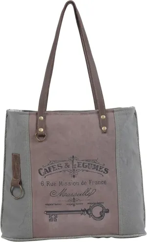 Myra Bag Western Leather Tote Bag for Women - Pink Vista Key
