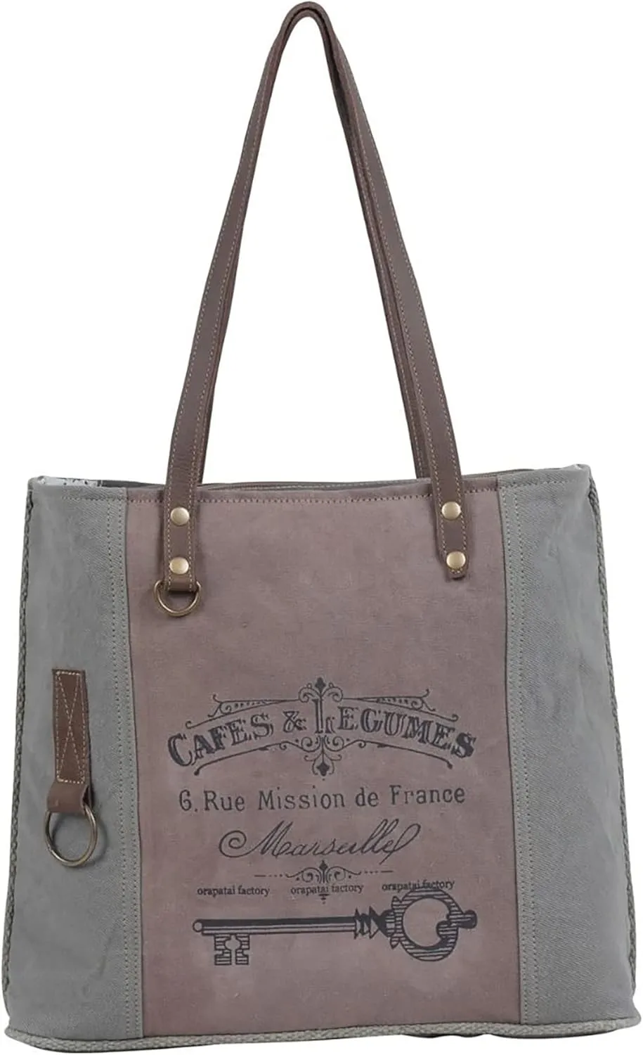 Myra Bag Western Leather Tote Bag for Women - Pink Vista Key