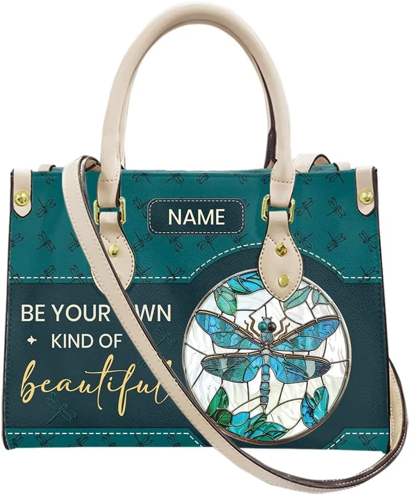 Personalized Handbags for Women, Custom Name Leather Handbags,Mother's Day Gift