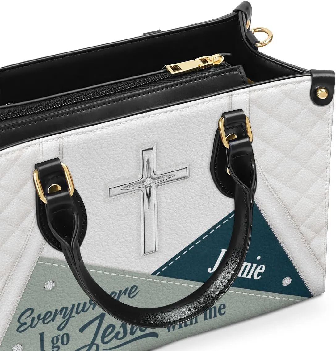 Personalized Leather Handbags For Woman - Christmas Gifts For Women - Christian Gifts