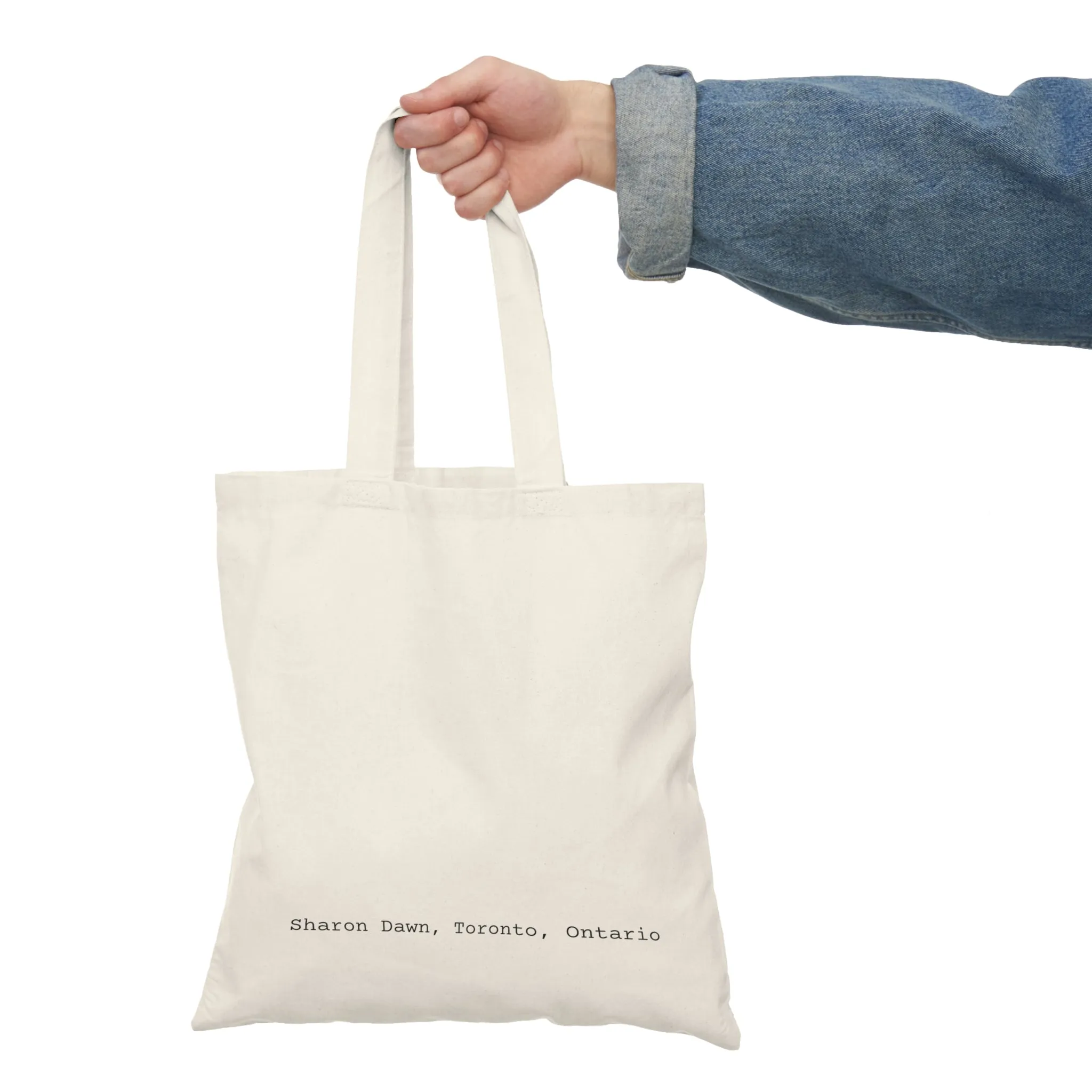 Pineapple - Natural Tote Bag ~ Sharon Dawn Collection